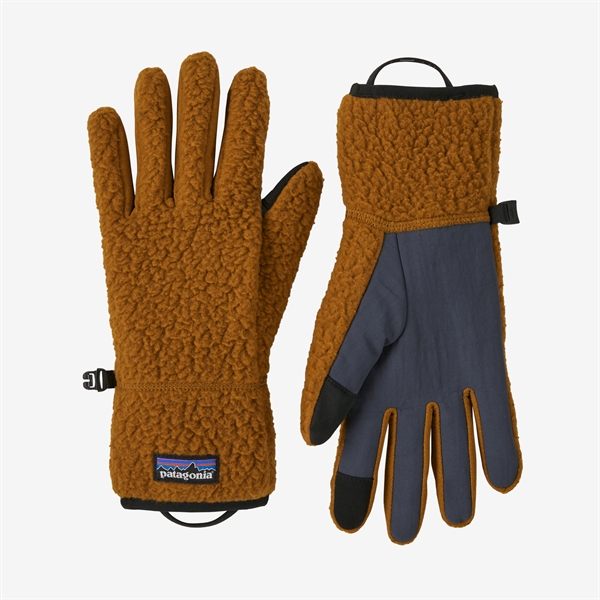 Patagonia Retro Pile Gloves - Shelter Brown